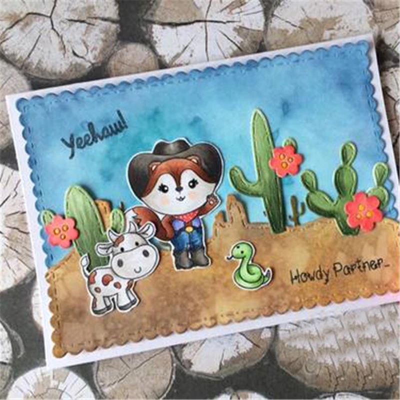 

Southwest Border Metal Cutting Dies Craft Dies Scrapbooking Card Making Photo Album Embossing Crafts Diecut New Dies for 2019