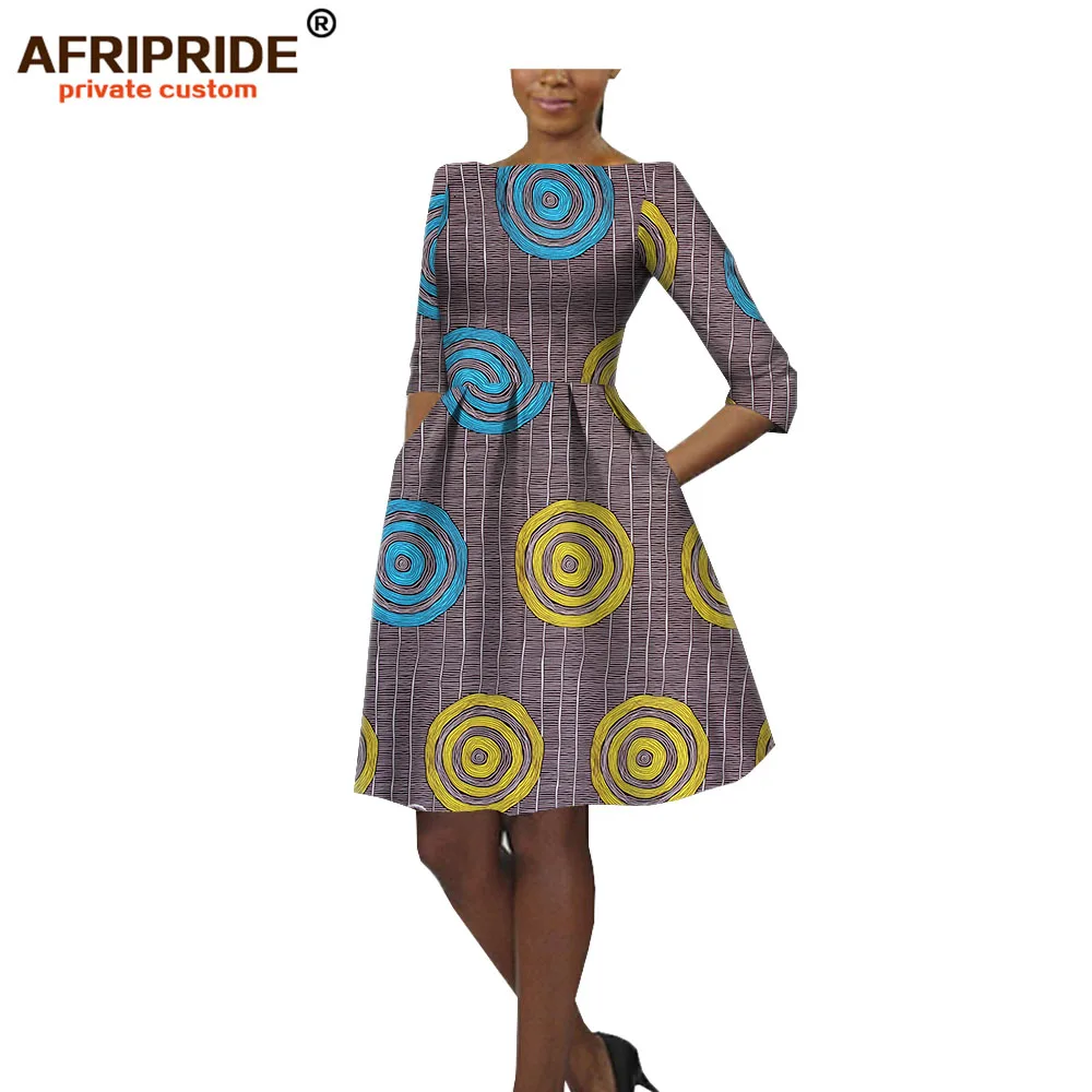 Африканское платье для женщин, повседневный стиль, традиционная африканская одежда, африканская одежда, Базен riche femme dashiki A722504 - Цвет: 230X
