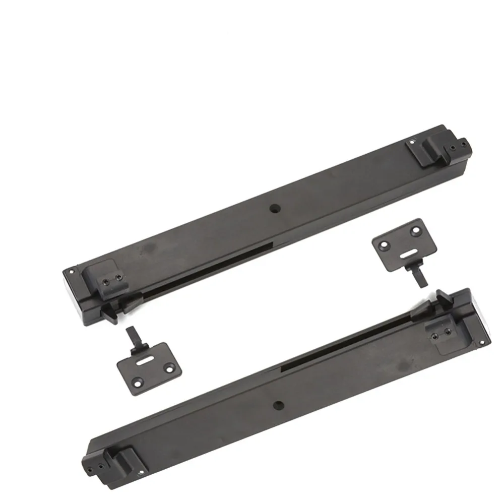 Us 10 01 9 Off 2pcs Easy Install Slide Damper Soft Close Slides Mechanism Furniture Remission Accessory For Guide Sliding Barn Door Hardw Track In