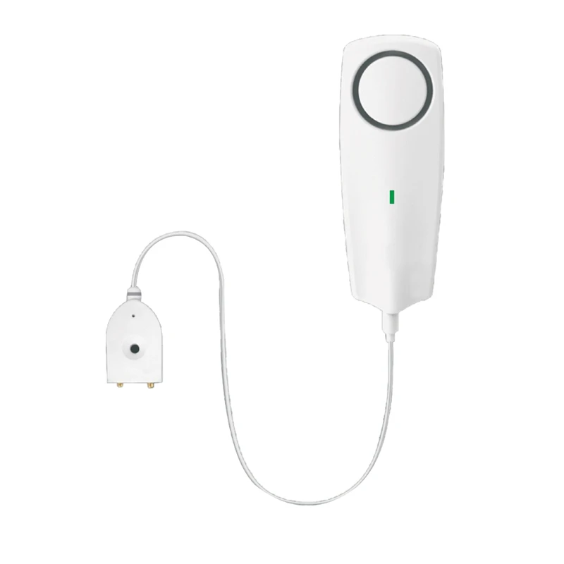 

Wifi Liquid Leak Sensor Wireless Water Level Detector Leakage Overflow Buzzer Sounding Tuya Smart App Push Alarm Alerts
