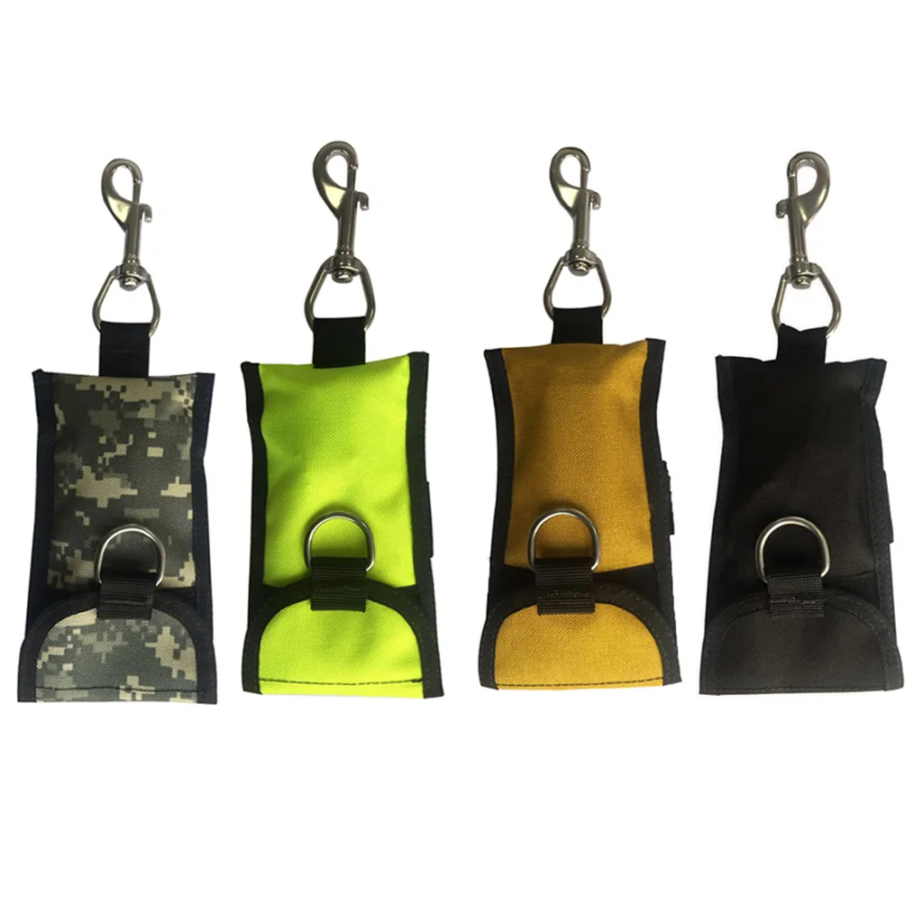 Dive Reef Hook, Heavy Duty Scuba Diving Drift Hook & Webbing Bolt Clip Carry Bag - 4Colors for Water Sports Swimming Free Diving