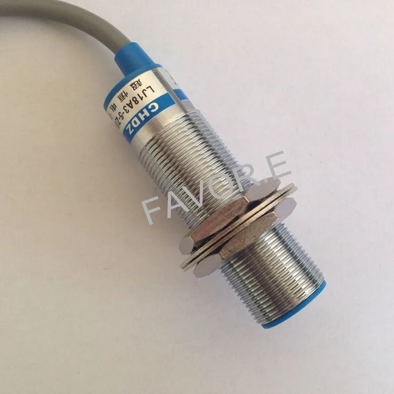

M18 DC PNP NC 3 wires 5mm Approach Sensor Inductive Proximity Switch 6-36VDC LJ18A3-5-Z/AY