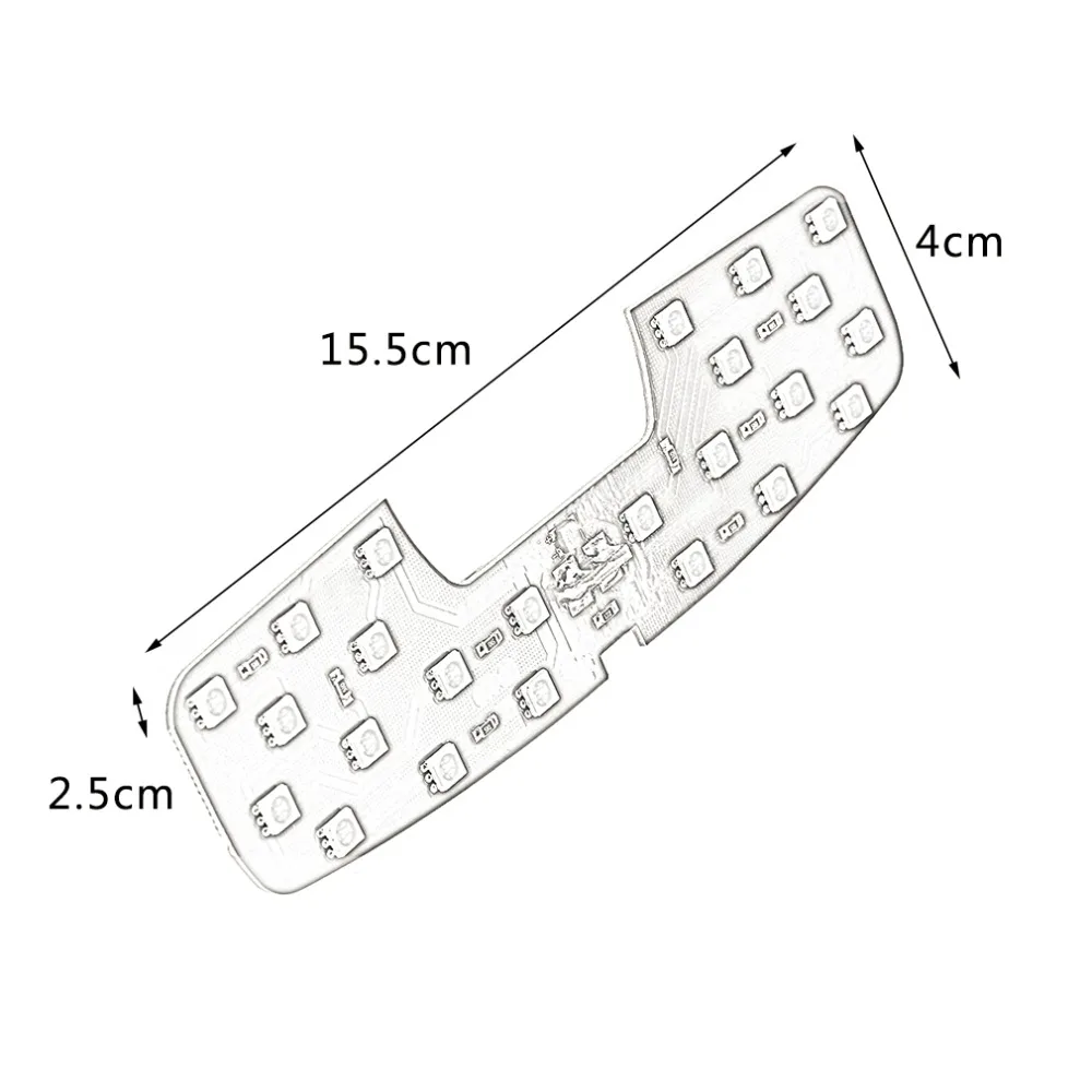 New 1.8L/3Pcs Set 2.0L Led Reading Lamp Led Ceiling Car Interior Light For Ford For Ecosport For Focus