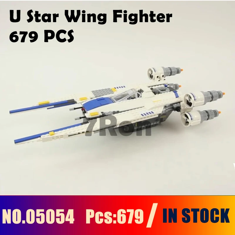 Модель здания Конструкторы 05054 679 шт. Star Series Wars U истребитель Кирпичи образования