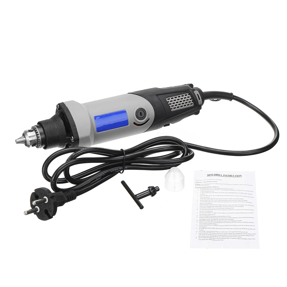 

220V 400W Mini Electric Die Grinder Power Drill 6 Variable Speed Professional Rotary DIY Multi Powers Tool 0.6~6.5mm Chuck