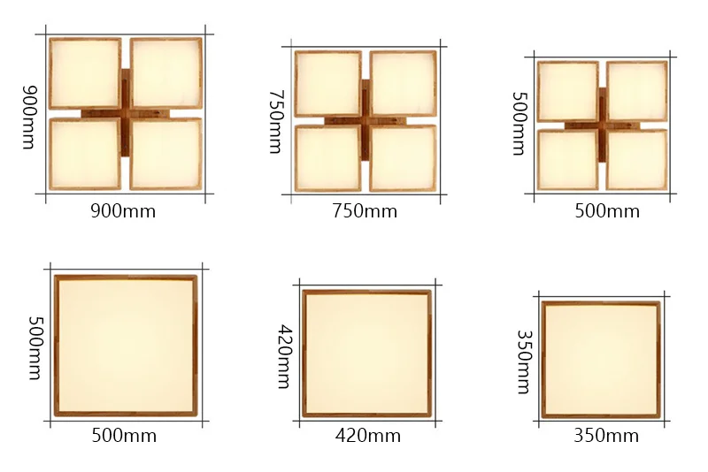 Simple Wooden Ceiling Lights Japan Style Warm Bedroom Living Room Cafe Home Lighting Ceiling Lighting Solid Wood Ceiling Lamp 220V (20)