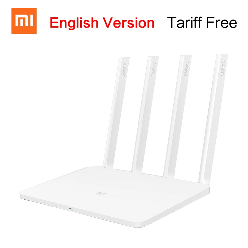 Prix pour Anglais Version Xiaomi Mi WIFI Routeur 3 11AC Double Bande 2.4/5G 1167 Mbps 128 M ROM/RAM APP Contrôle Externe USB de stockage Prix pour Anglais Version Xiaomi Mi WIFI Routeur 3 11AC Double Bande 2.4/5G 1167 Mbps 128 M ROM/RAM APP Contrôle Externe USB de stockage