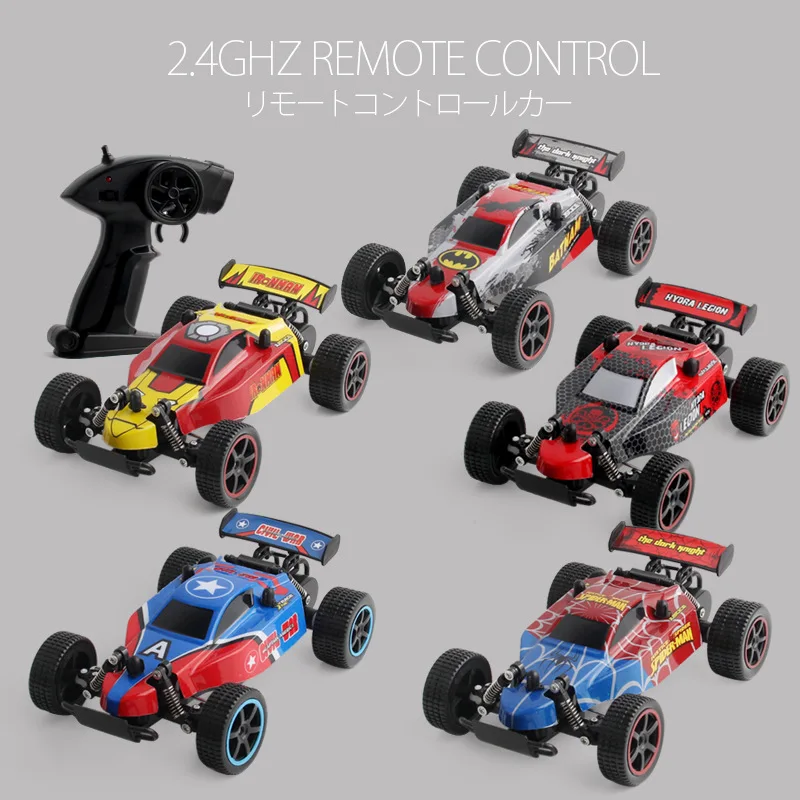 

Superhero Figures Batman Hydra Captain America Spiderman Ironman Robot Car Racing Car Remote Control Robot Car Toys for Gifts