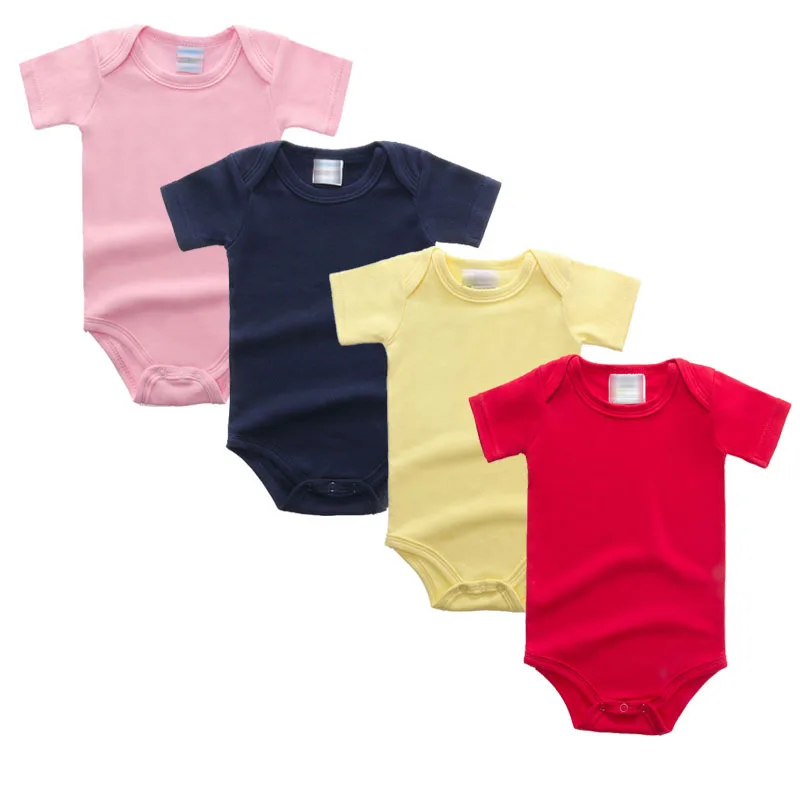 

Baby Rompers Short Sleeve 100%Cotton overalls Newborn clothes ropa bebe boys girls jumpsuit&clothing Bodysuit