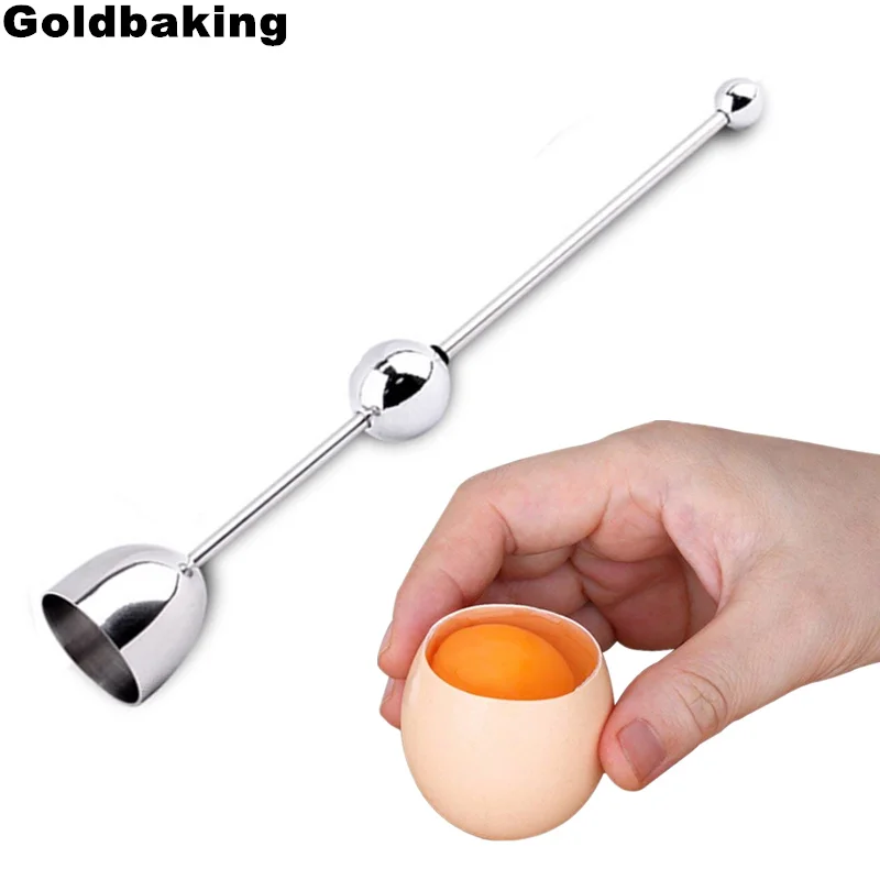

Stainless Steel Egg Topper Egg The Original Clack Egg Opener Cracker Eggshell Separator