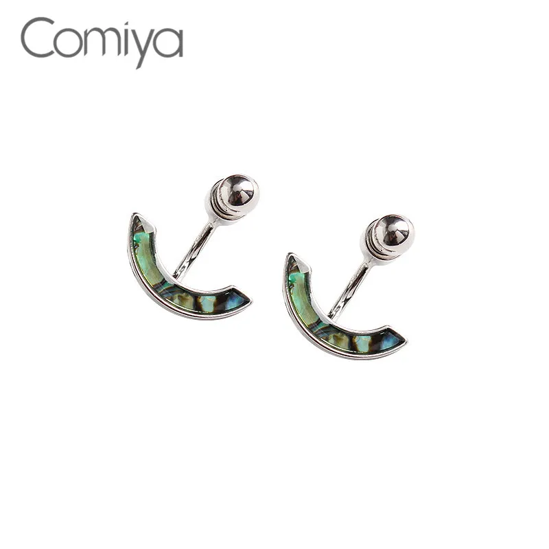Comiya серьги гвоздики цинковый сплав серебро цвет сплав геометрический Мода Серьга бижутерия для женщин Pendientes Largos Mujer Oorbellen