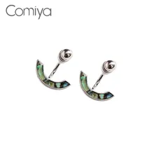 Comiya серьги гвоздики цинковый сплав серебро цвет сплав геометрический Мода Серьга бижутерия для женщин Pendientes Largos Mujer Oorbellen