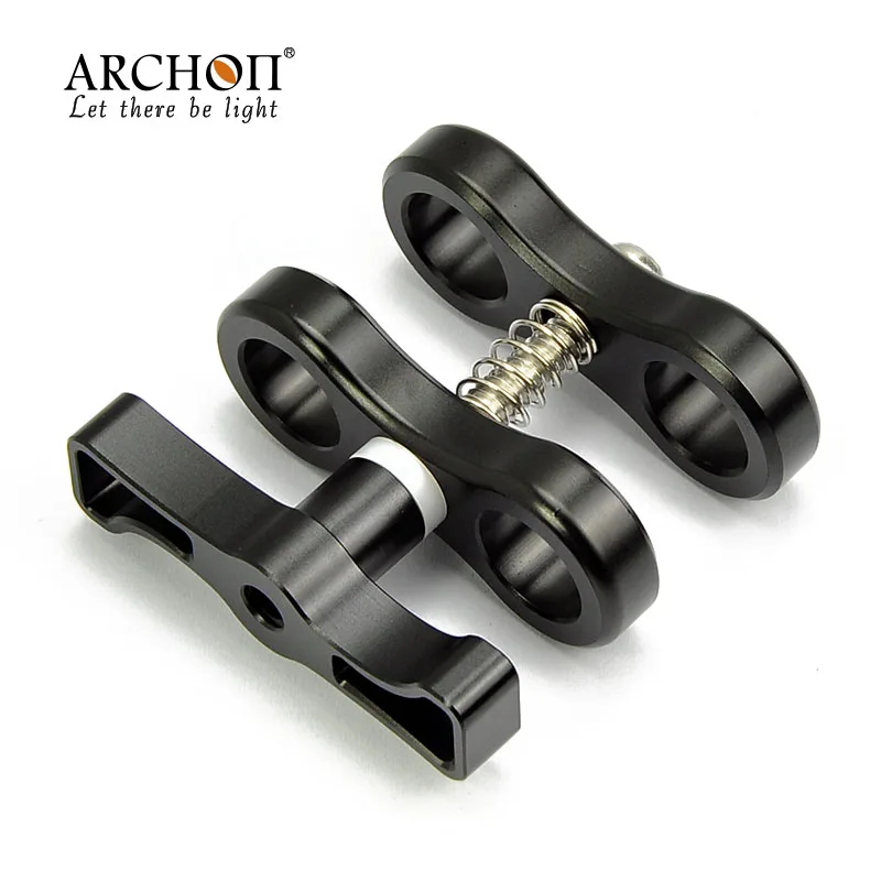 

Archon Z05 Gopro Mount ball mount multifunctional butterfly clamp flashlight arm for Underwater Photography Video Torch