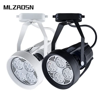 

MLZAOSN LED Track Spotlights Four Claws Type 35W 40W Lights Spotlight COB Clothing Store Rail Bar Lights Ceiling Lamp