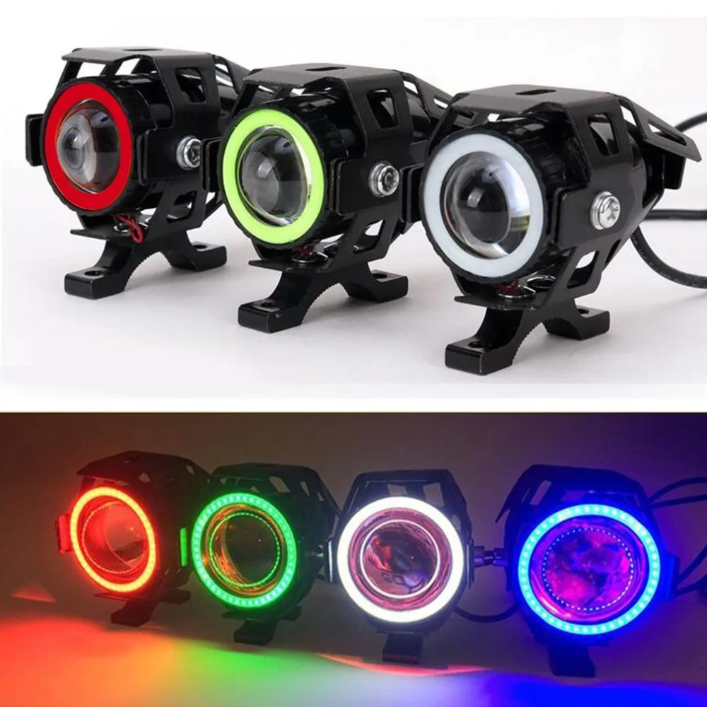 

U7 External Spotlight Motorcycle Laser Lights Waterproof Low Power Spotlights Light Adjustable Mode