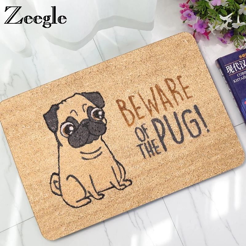 Zeegle Rubber Mat Door Mats Outdoor Hallway Rugs Dust Proof Floor Rugs