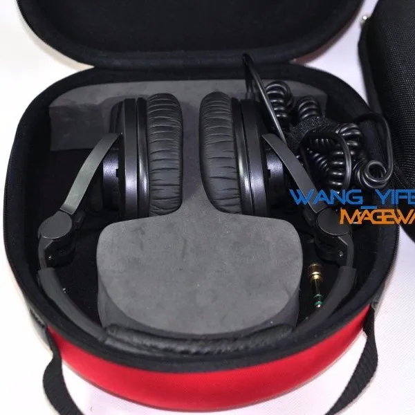 Универсальный жесткий чехол коробка для наушников Sennheiser HD280 HD 280 серебристый HMD PRO
