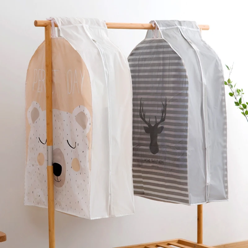 Home stereo cartoon clothes dust cover coat storage bag dust clothes cover