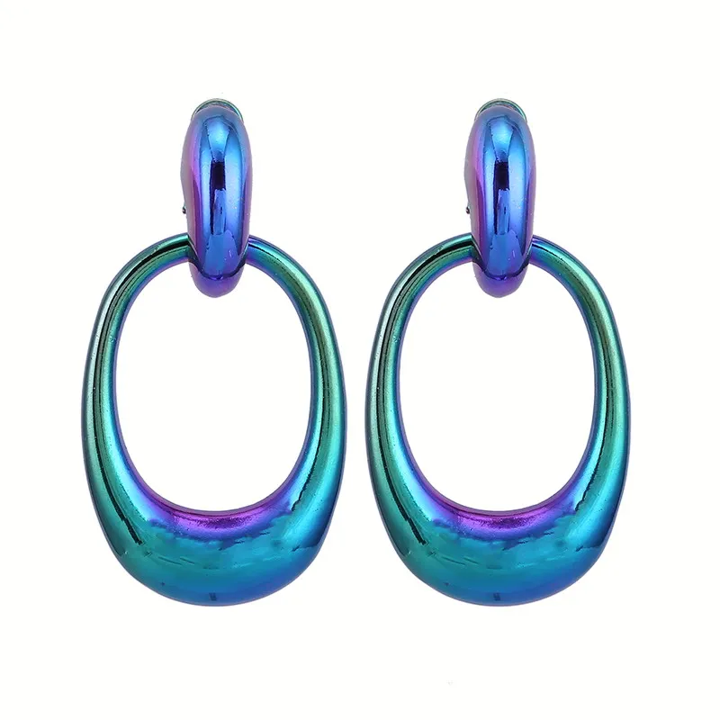 Oval Colorful