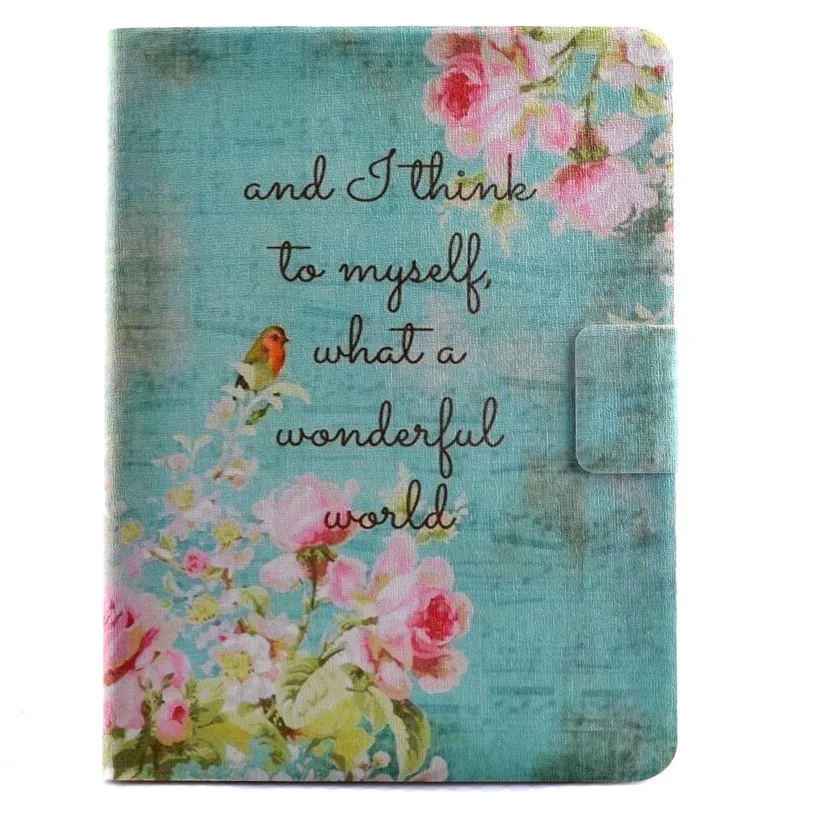 

Pattern Painted PU Leather Tablet Cases For Samsung Galaxy Tab S2 9.7 T810 T815 T813N Case Stand with Card Bag Cover