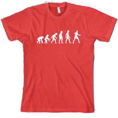 

Evolution of Man Table Tenner Mens T-Shirt / Ping pong / gift 10 Colours S-XXL Mans Unique Cotton Short Sleeves O-Neck T Shirt