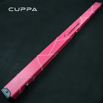 

Original Cuppa Pink Snooker Cue Box 3/4 Rod Snooker Box Professional High Quality Kit Box Flannelette Billiard Accessories