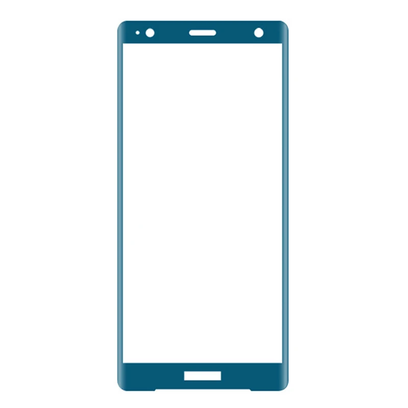 Изогнутое закаленное стекло с полным покрытием для Sony Xperia XZ2 защита экрана
