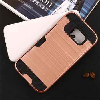 

Wallet Shockproof Case Drop Shock Preventing Cover For Samsung Galaxy S4 S5 S6 S7 Edge Plus A5 A7 J1 J3 J5 J7 A5 A7 2016 500PCS