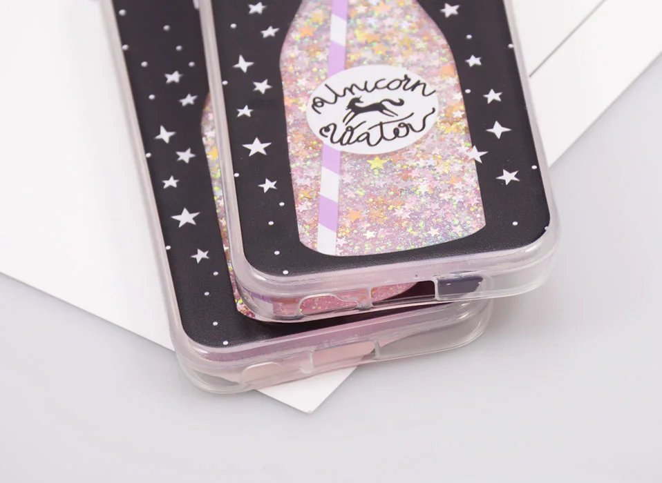 Reaoom for Samsung Galaxy A5 2017 Case Glitter Dynamic Liquid Colorful Star Quicksand Bottle Unicorn Cover for Galaxy A5 2017    (10)