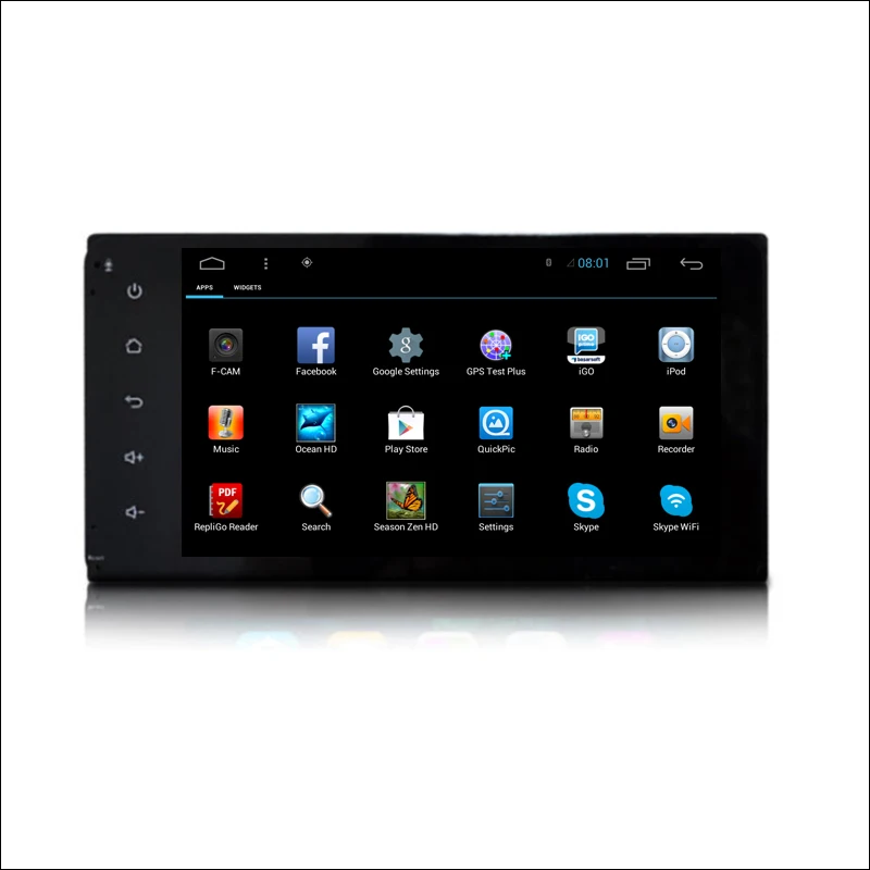 Perfect YESSUN For Toyota Universal 7 Inch Android Car GPS Navigation player Multimedia Audio Video Radio Multi-Touch Screen 1