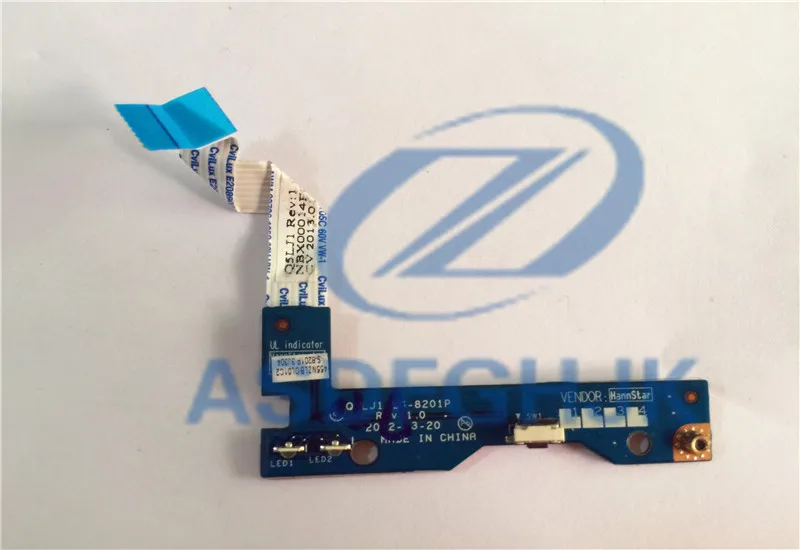 

Wzsm wholesale original button plugging board with cable for Acer Aspire M5 M5-581T LS-8201P testing 100% Test ok