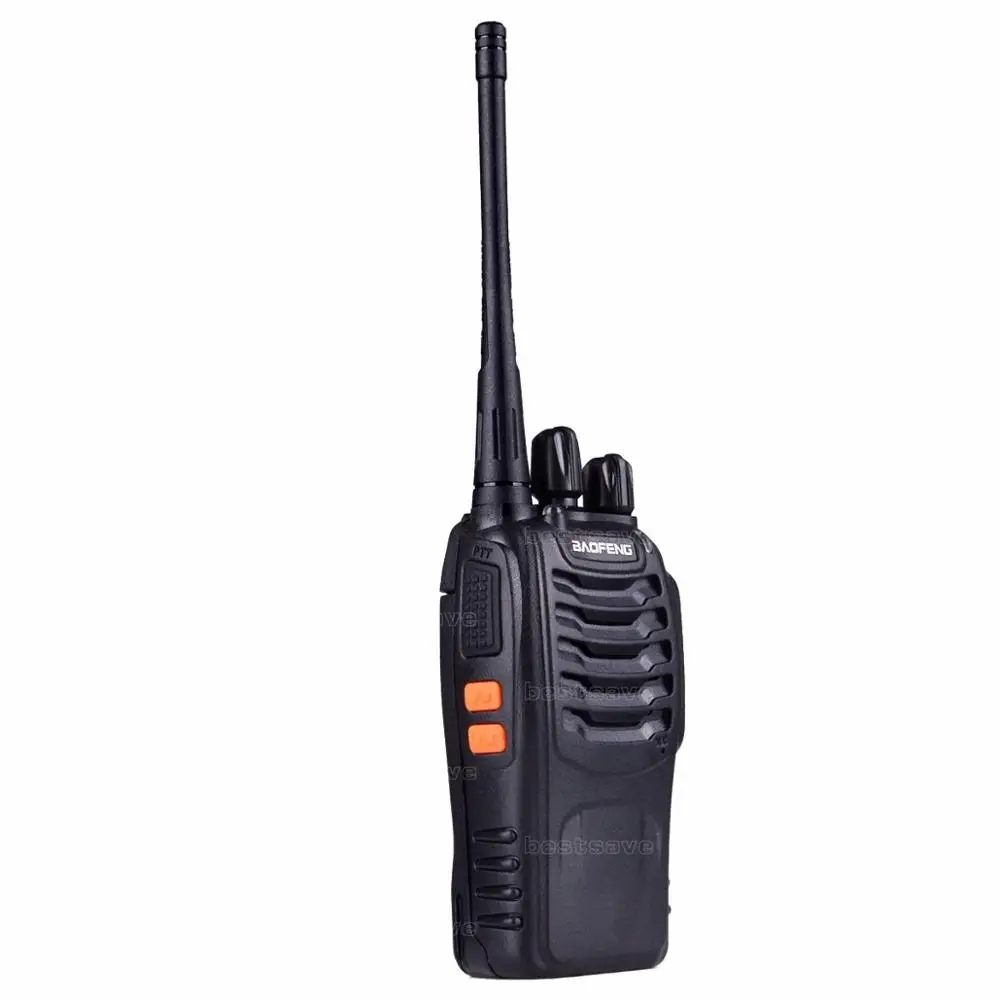 2x BAOFENG BF-888S UHF 400-470 MHz 5 W 16CH Ham двухсторонняя рация/рация+ наушник+ Россия