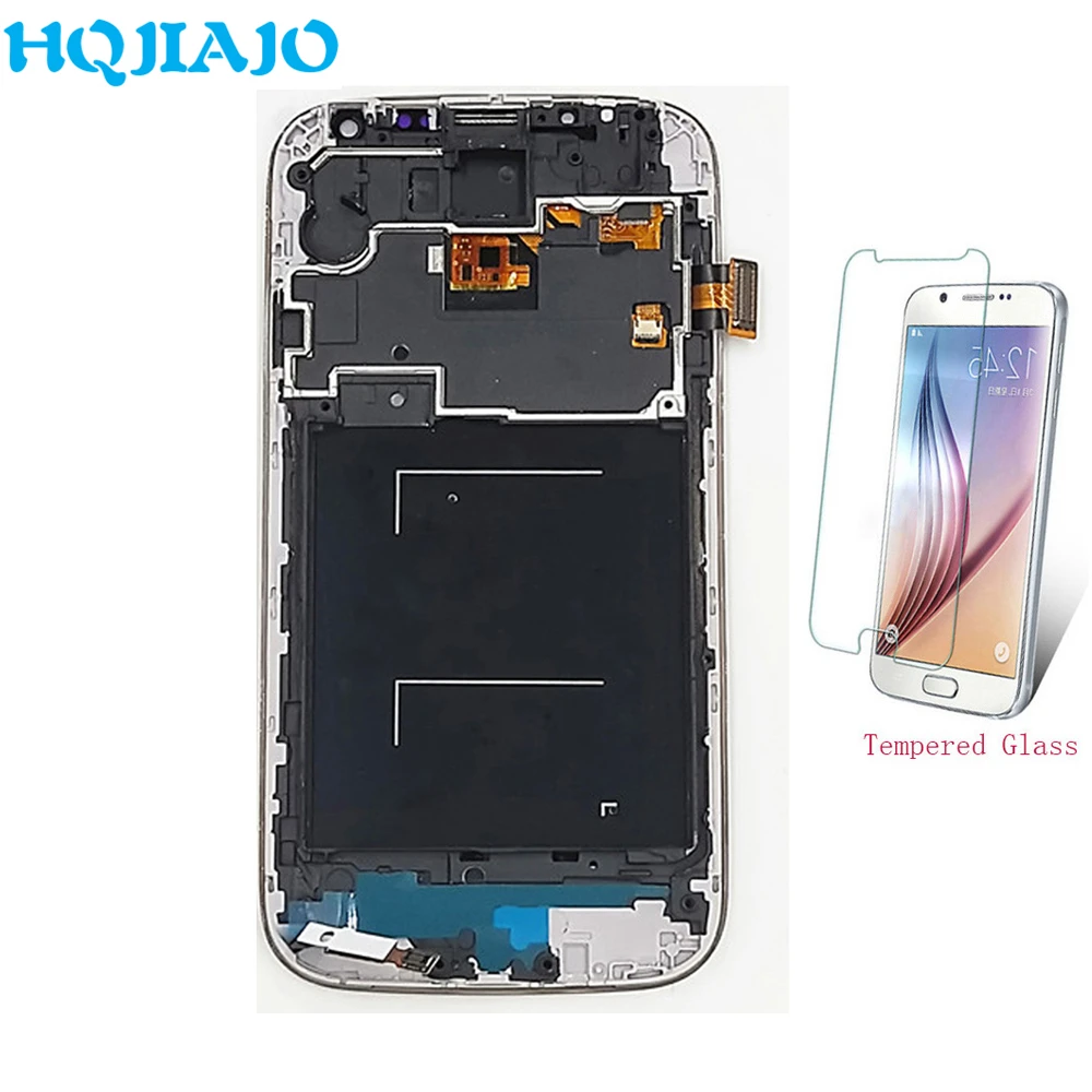 

Test LCD Screen For Samsung S4 i9505 i9500 i337 LCD Display Touch Screen Digitizer Frame For Samsung Galaxy S4 i9505 i9500 i337