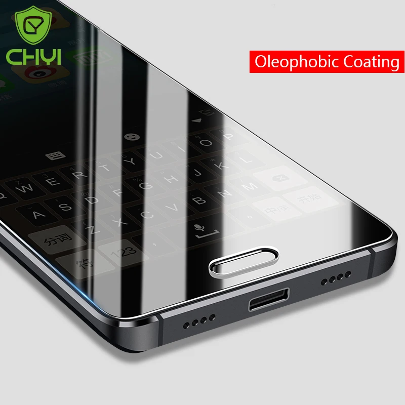 

CHYI Premium Tempered glass For Xiaomi Mi 9 PocoPhone F1 Mi5 4C Mi4c 9H Screen Protector Oleophobic Coating 2.5D Protective Film