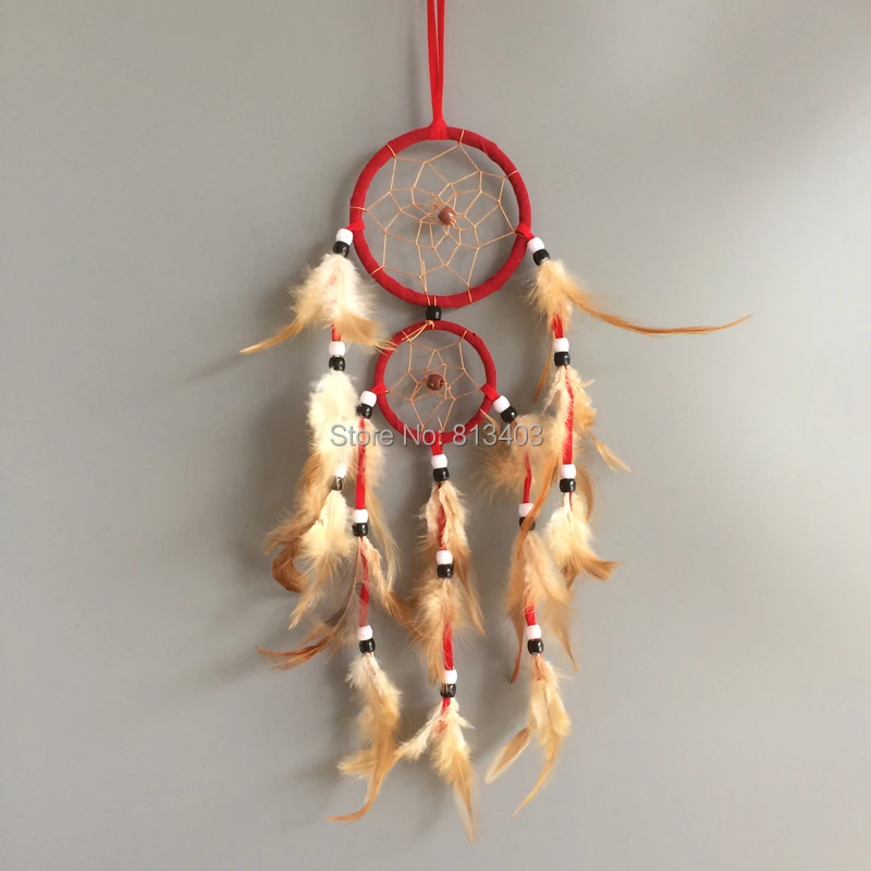 Indian Dream Catcher Decor Home Decoration Two Circle Dream Catchers Birthday