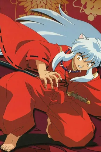 Бесплатная доставка недорогой карнавальный костюм InuYasha Inuyasha парик ожерелье для