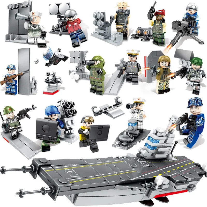 Compatible Legoings Model Building Kits Toys for Boys Military Profession Series Star Wars DIY Building Blocks Figures Mini Toy  (1)