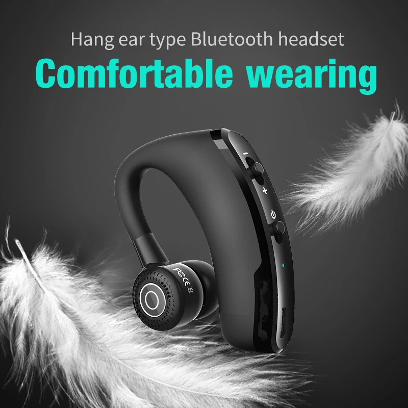 Bluetooth Earphone Wireless Headphone For Phone iPhone Samsung xiaomi Handsfree Headset Earbud With HD Microphone Voice control