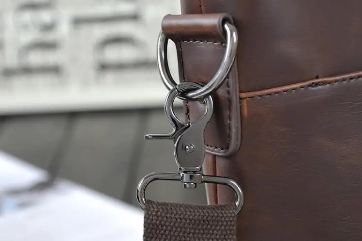 Мужская деловая сумка из искусственной кожи, портфель известного бренда sacoche homme, сумка для ноутбука, сумка-тоут