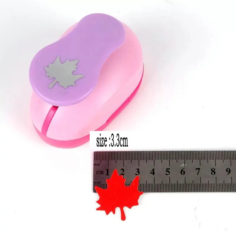 

0.8cm-7.0cm Maple leaf craft punch perfurador de papel Kids Embossing device scrapbooking puncher paper punches EVA foam Punch