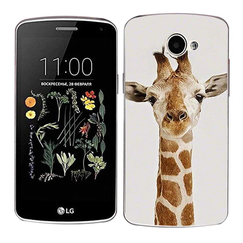 Для LG K5 случае роскошный мягкий чехол из термополиуретана для LG K5 X220 X220DS 5," K 5 Scape роспись чехол для телефона задняя крышка для LG K5 принципиально