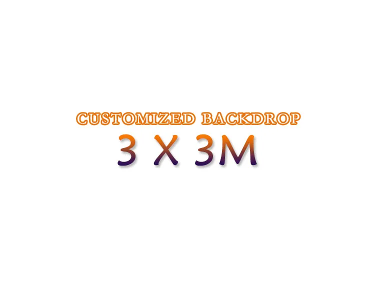 10X1 0ft/pro 3х3м индивидуальные расписанные вручную фоны просто сообщите нам номер