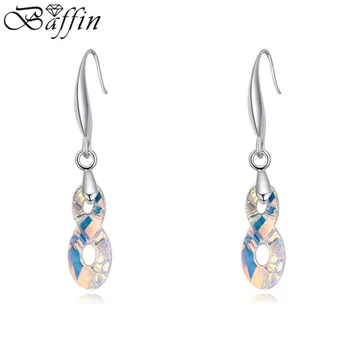 

Baffin Original Crystals From Swarovski Elements Ethic Earrings 2019 Fashion Drop Earrings Party Jewelry For Women Gift