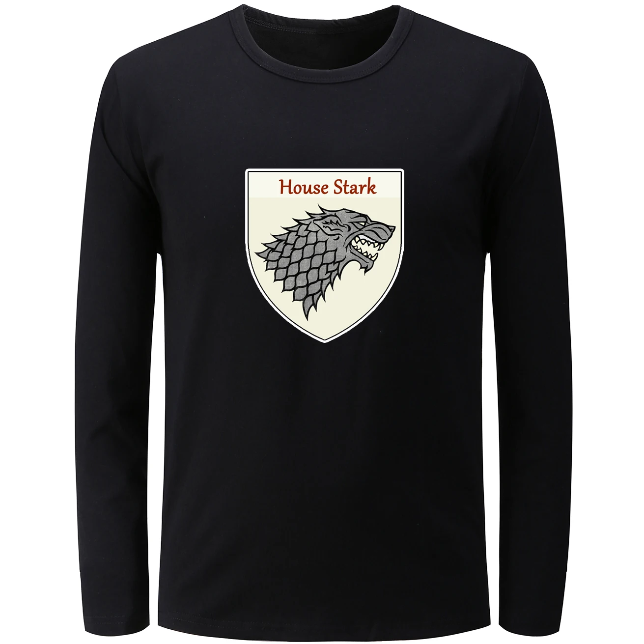 Игра престолов House STARK дом Болтон футболка с длинным рукавом Для мужчин Для женщин для девочек и мальчиков футболка унисекс Off White Фитнес хлоп...