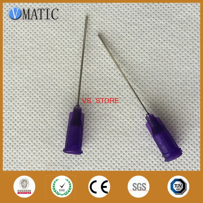 

Free Shipping Non-Sterilized 100Pcs 1.5 Inch 21G Luer Lock Glue Dispensing Needle Tip 1-1/2 Inch
