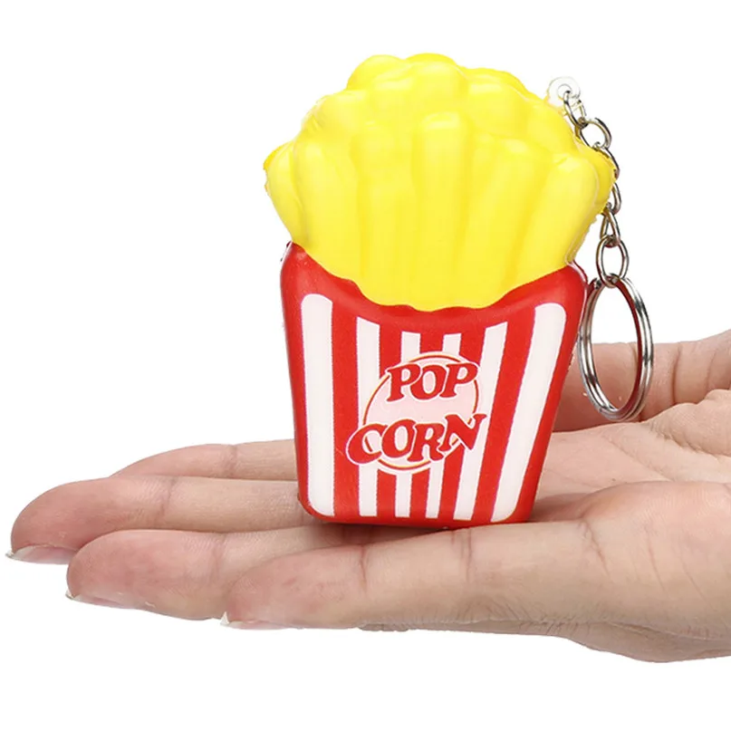 

Popcorn Squishy Banana Chocolate Boy Girl Slow Rising Milk Box Hand Pillow Bread Jumbo Panda Ice Cream French Fries 2018 #30