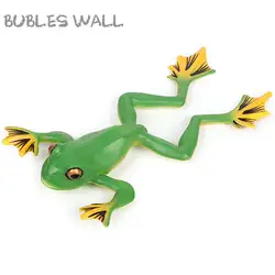 Bubles Wall 19,5 см модель дерева фигурка лягушки ПВХ пластиковые фигуры игрушки модели животных развивающие Дети Детские подарки игрушки