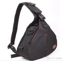 Nylon Waterproof Wear-Resistant DSLR/SLR Digital Sling Camera Case Shoulder Messenger Bag Backpack for Nikon For Canon For Sony