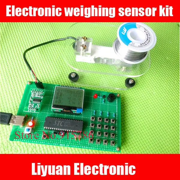 

Electronic weighing sensor / electronic scale design / electronic scale kit /electronic scale / HX711 microcontroller design kit