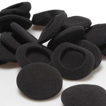 

10Pcs/Lot Black Diameter 5cm Foam Ear pads Earpads Cover Cushion Sponge Covers Replacement Ear Cup For Earphone MP3 MP4